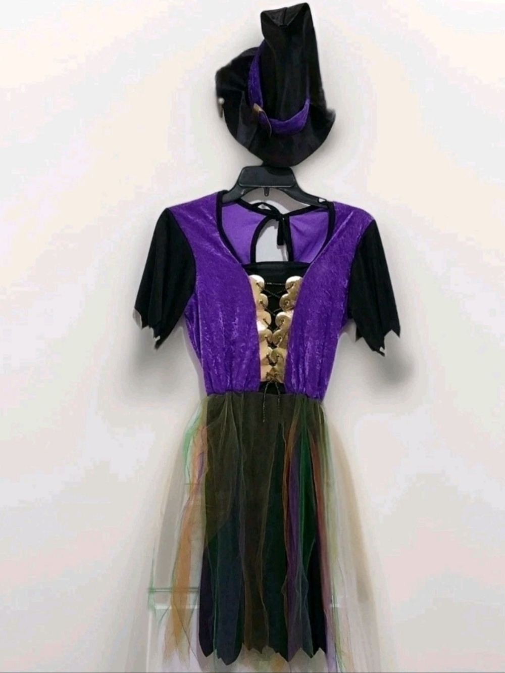 Rubies Girls L Witch Halloween Costume Dress And Hat